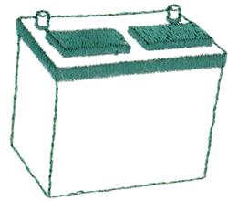 quick stitch battery machine embroidery pattern - Car Battery for Promotional Items