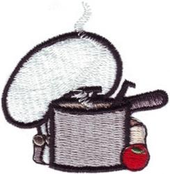 Chefs Gear - 4x4 gear beginner-friendly embroidery design for reusable tote bags