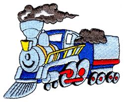 train detailed machine digital embroidery - Choo Choo Train perfect for Pajama Sets