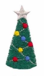 tree quick stitch machine embroidery - Christmas Tree perfect for kitchen aprons