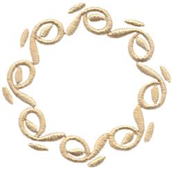 embellishment quick stitch machine embroidery - Circle Embellishment for decorative pillow covers