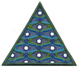 Crazy Curves - 4x4 curve FSL lace embroidery design for decorative pillow covers