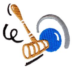 croquet beginner-friendly machine embroidery - Croquet for patchwork quilt blocks