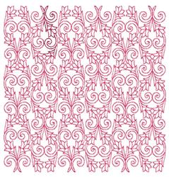 redwork machine embroidery - Curlicue Rows Redwork perfect for decorative pillow covers