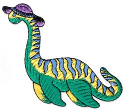 dinosaur beginner-friendly machine embroidery - Dinosaur for patchwork quilt blocks