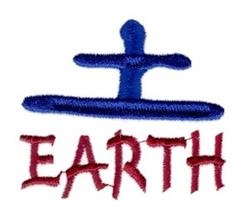beginner-friendly easter earth machine embroidery pattern - Earth for Heritage Displays