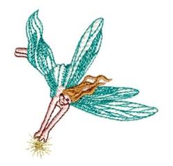 fairy beginner-friendly machine embroidery - Fairy With Star for patchwork quilt blocks