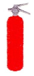quick stitch extinguisher machine embroidery pattern - Fire Extinguisher for decorative pillow covers