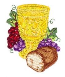 communion detailed machine embroidery - First Communion for Religious Garments