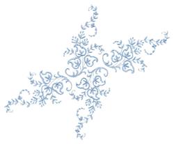 Floral Whitework - 6x10 whitework detailed embroidery design for patchwork quilt blocks