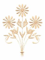 whitework beginner-friendly machine embroidery - Floral Whitework for reusable tote bags
