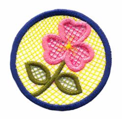 Flower Circle Cutwork