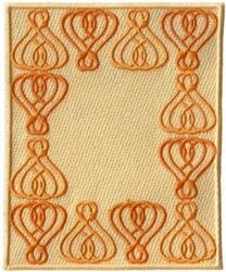 detailed square machine embroidery pattern - FSL Lace Square perfect for Tablecloths