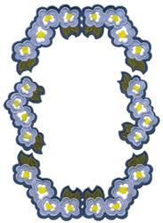 Full Bloom Flowers - flower detailed embroidery design for decorative pillow covers