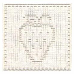 Geometric jar design with a simple shape, monochromatic colors, and grid background. A minimalist style for modern decor.