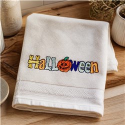 Halloween - 4x4 pumpkin beginner-friendly embroidery design for reusable tote bags