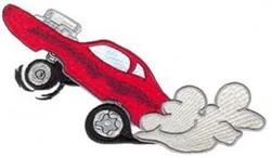 Hemi Cuda - 6x10 cuda detailed machine embroidery design perfect for reusable tote bags