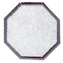 Hexagon - 4x4 hexagon beginner-friendly embroidery design for decorative pillow covers