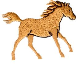 horse quick stitch machine digital embroidery - Horse perfect for Kids Pillows