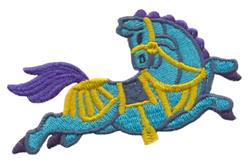 detailed easter horse machine embroidery pattern - Horse perfect for Horse Blankets