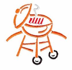 barbeque quick stitch machine embroidery - Hot Barbeque perfect for Picnic Blankets