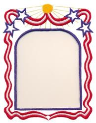 border detailed machine embroidery - Independence Day Border for seasonal crafts