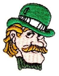 irishman quick stitch machine digital embroidery - Irishman perfect for kitchen aprons