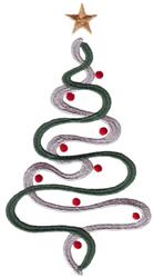 tree detailed machine embroidery - Large Christmas Tree perfect for kitchen tea towels