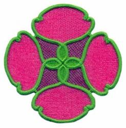 leaf FSL lace machine embroidery - Large Mirrored Decor perfect for kitchen aprons