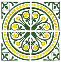 corner detailed machine embroidery - Large Quilt Corners perfect for kitchen tea towels