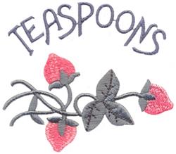 leaf beginner-friendly machine embroidery - Linen Pattern for decorative pillow covers