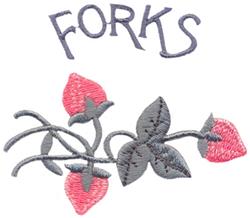 Linen Pattern - 4x4 leaf beginner-friendly embroidery design for Table Linens