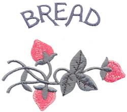 beginner-friendly leaf machine embroidery pattern - Linen Pattern for kitchen aprons