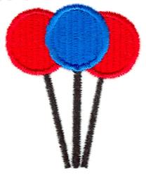 lollipop beginner-friendly machine embroidery - Lollipops perfect for kitchen aprons