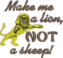 cat detailed machine digital embroidery - Make Me A Lion perfect for kitchen tea towels