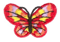 quick stitch butterfly machine embroidery pattern - Mini Single Butterfly for decorative pillow covers