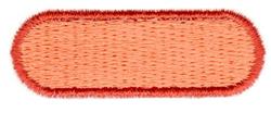 quick stitch oblong machine embroidery pattern - Oblong perfect for kitchen tea towels