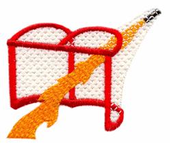 Playful paint bucket with a red outline, splashing orange paint, alongside a paintbrush. Perfect for creative designs.