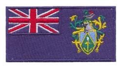 detailed flag machine digital embroidery pattern - Pitcairn Flag perfect for Bags