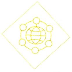 quick stitch diamond machine embroidery pattern - Planet Diamond for School Projects