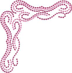 corner beginner-friendly machine embroidery - Polka Dot Corner perfect for Quilts