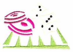 beginner-friendly dice machine embroidery pattern - Roll the Dice for decorative pillow covers