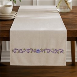 beginner-friendly leaf machine embroidery pattern - Rosemaling Border for decorative wall hangings