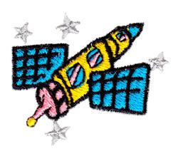 satellite beginner-friendly machine embroidery - Satellite for decorative wall hangings