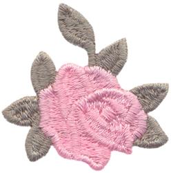 Scotch Rose - 4x4 rose beginner-friendly embroidery design for kitchen tea towels