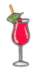 Shirley Temple - 4x4 temple quick stitch embroidery design for festive table runners