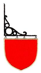 beginner-friendly sign machine embroidery pattern - Sign perfect for Themed Parties
