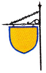 beginner-friendly sign machine embroidery pattern - Sign perfect for Home Displays