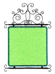 beginner-friendly sign machine embroidery pattern - Sign for Small Business Branding