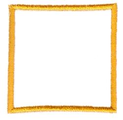 outline quick stitch machine embroidery - Square Outline perfect for cute baby onesies